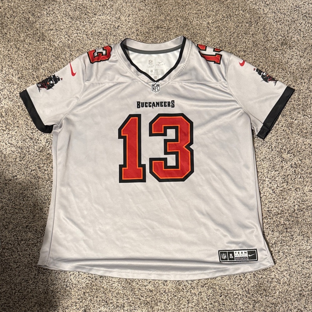 Mike Evans Gray Inverted Legend Jersey